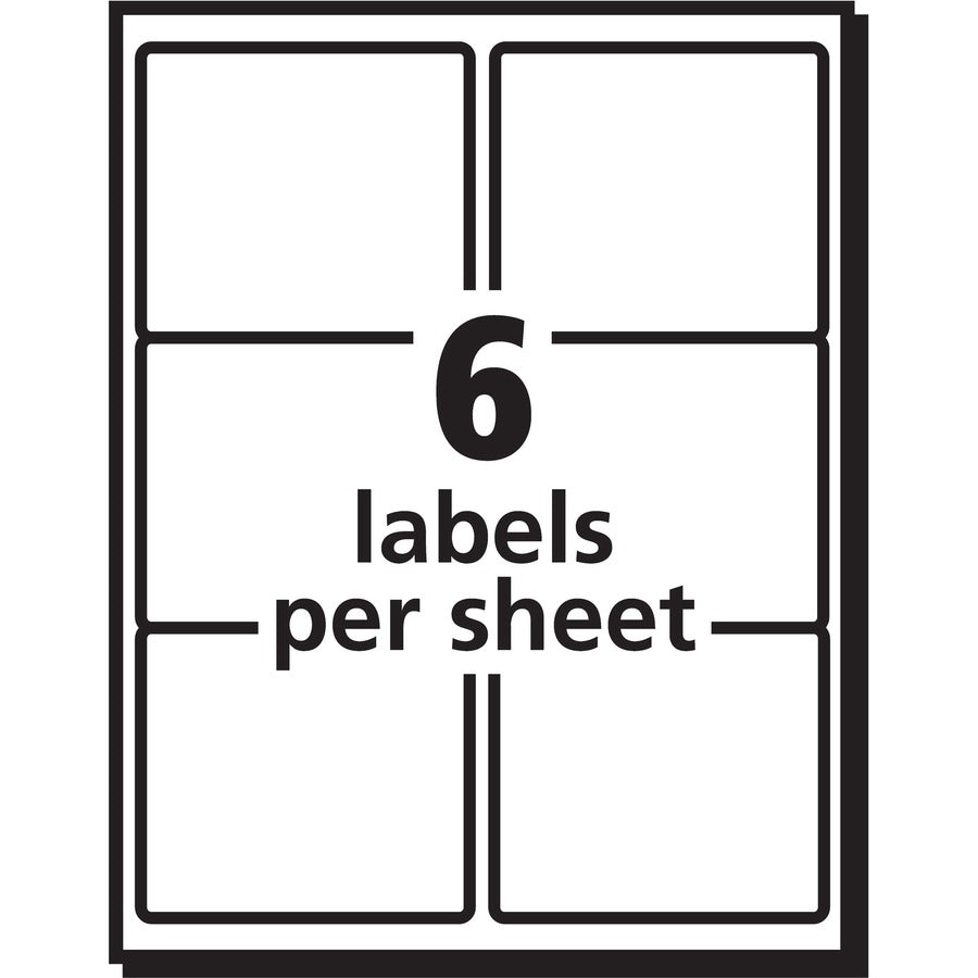 PRES-a-ply White Labels - 30604