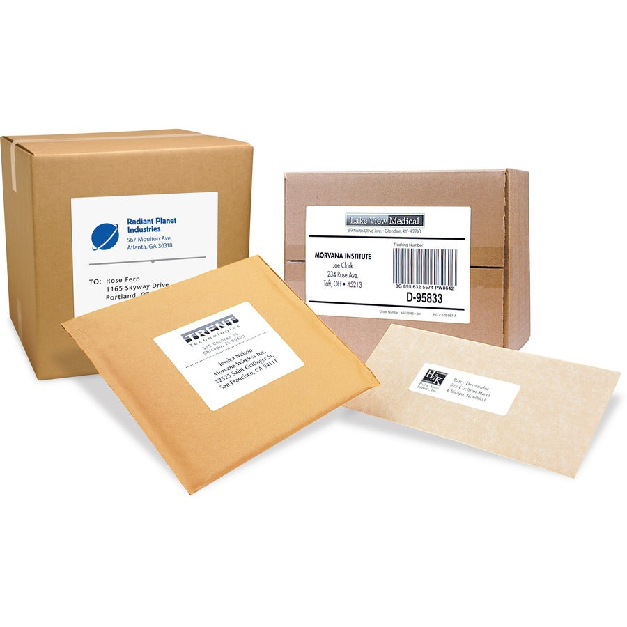 Avery PRES-a-ply™ Shipping Labels for Laser, Inkjet and Copier Printers, 3-1/3" x 4" - 30604