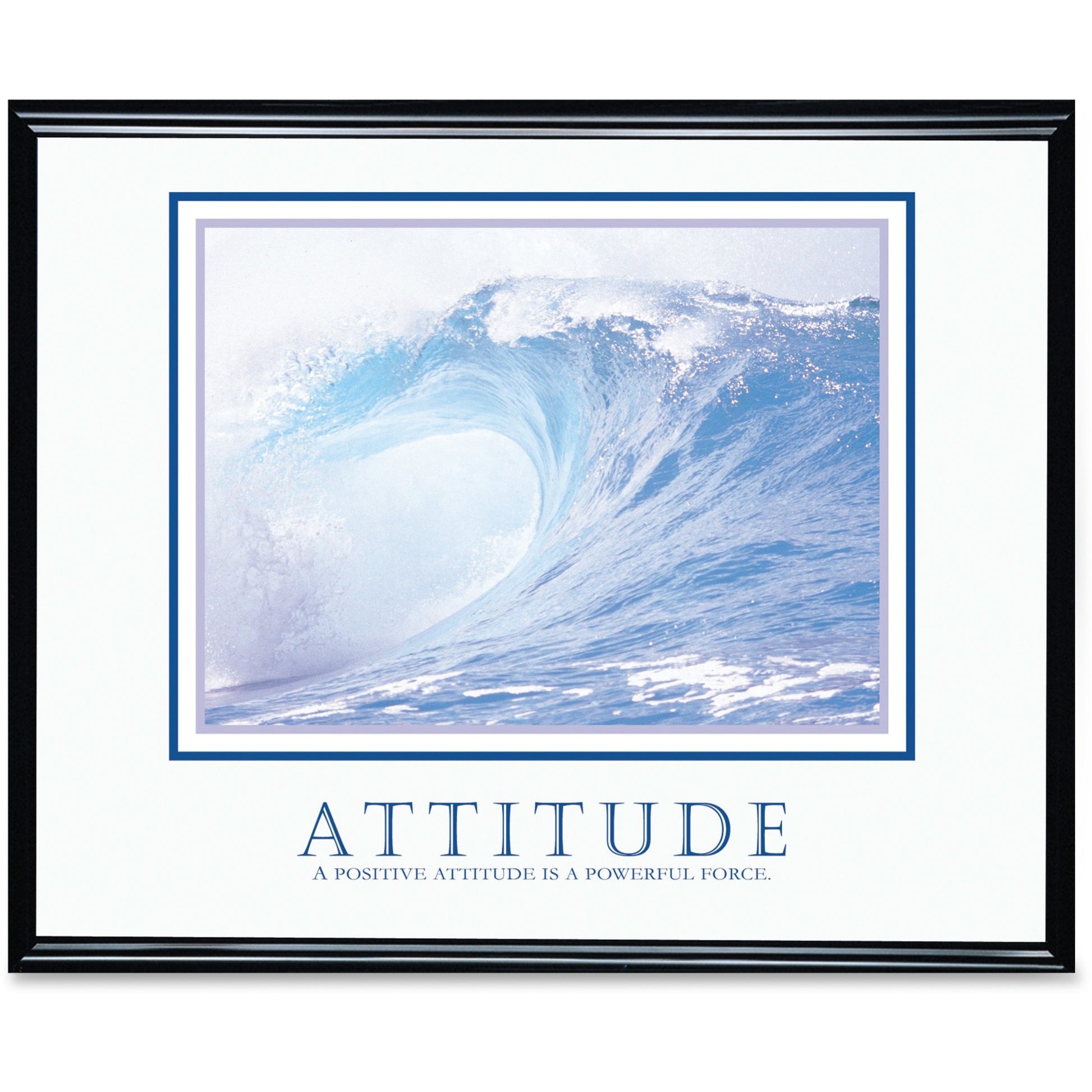 Advantus Decorative Motivational Attitude Poster