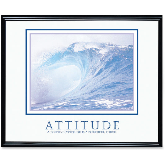 Advantus Decorative Motivational Attitude Poster