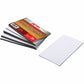 Zeus Adhesive Backed Business Card Magnets 3 1/2" x 2" 25 Pack White