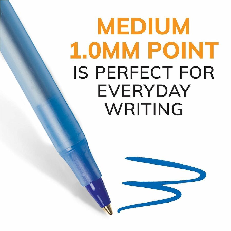 BIC Round Stic Ballpoint Pens - GSM11-BE
