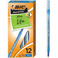 BIC Round Stic Ballpoint Pens - GSM11-BE