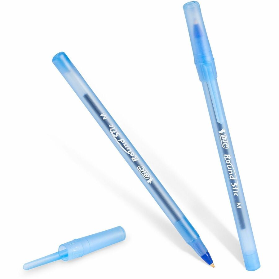 BIC Round Stic Ballpoint Pens - GSM11-BE