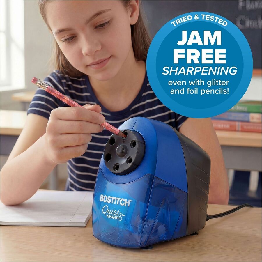 Bostitch QuietSharp Heavy Duty Classroom Electric Pencil Sharpener - EPS10HC