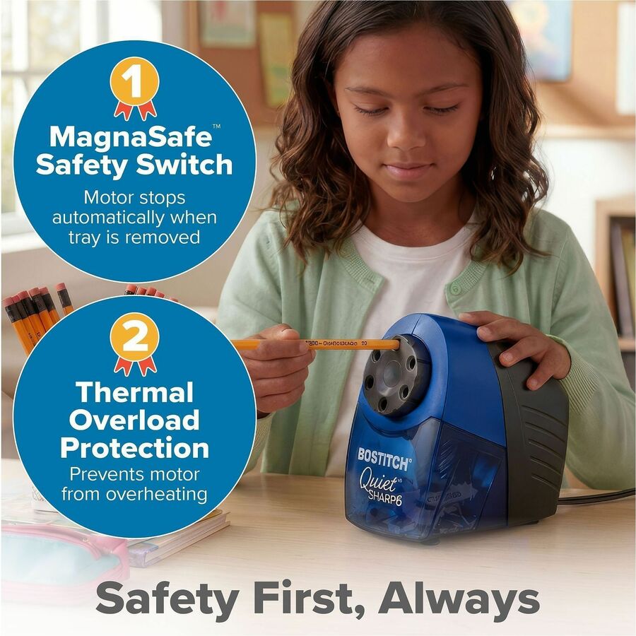 Bostitch QuietSharp Heavy Duty Classroom Electric Pencil Sharpener - EPS10HC