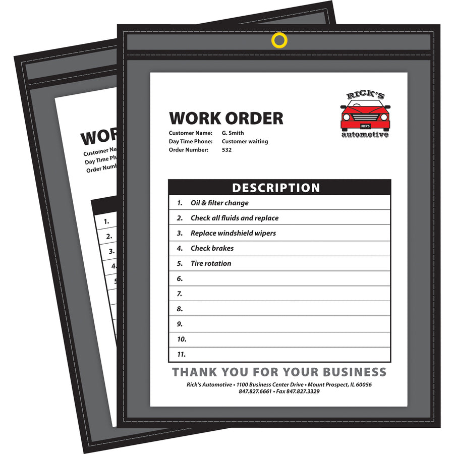 C-Line Letter Vinyl File Pocket - 45911