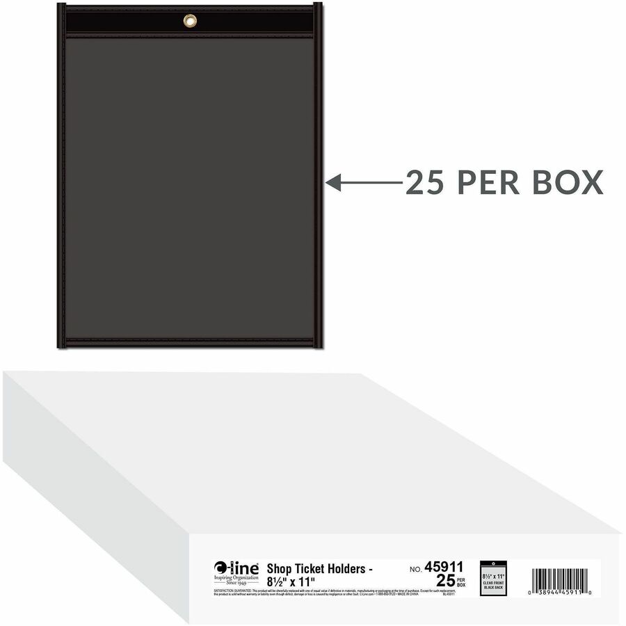 C-Line Letter Vinyl File Pocket - 45911