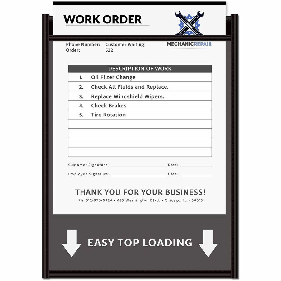 C-Line Vinyl File Pocket - 45912