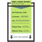 C-Line Stitched Vinyl Shop Ticket Holders - 46046
