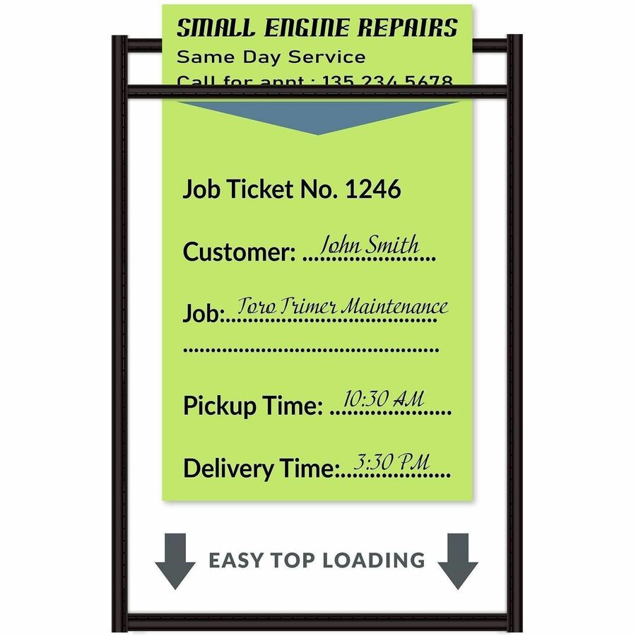 C-Line Stitched Vinyl Shop Ticket Holders - 46046