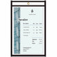 C-Line Stitched Vinyl Shop Ticket Holders