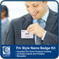 C-Line Pin Style Folded Name Badge Holders - 94223