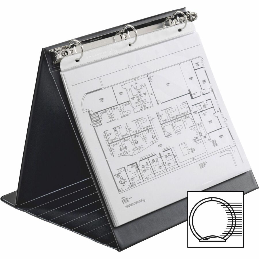 Cardinal&reg; Presentation Easel Round Ring Binders - 09260