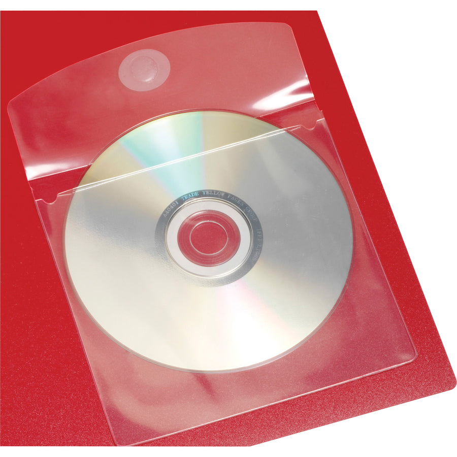Cardinal HOLDit! Self-Adhesive CD/DVD Disk Pockets - 21845
