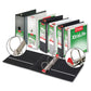 Cardinal XtraLife ClearVue Non-Stick Locking Slant-D Ring Binder - 26300