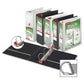 Cardinal XtraLife ClearVue Non-Stick Locking Slant-D Ring Binder - 26300