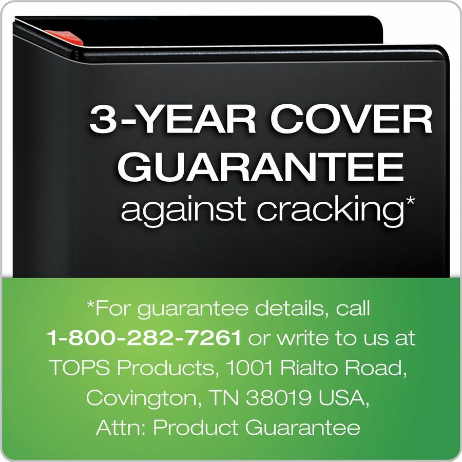 Cardinal&reg; Xtralife ClearVue Locking Slant-D Binder - 26311