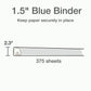 Cardinal&reg; Xtralife ClearVue Locking Slant-D Binder - 26312
