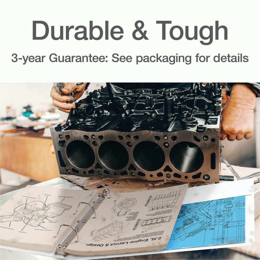 Cardinal&reg; Xtralife ClearVue Locking Slant-D Binder - 26320