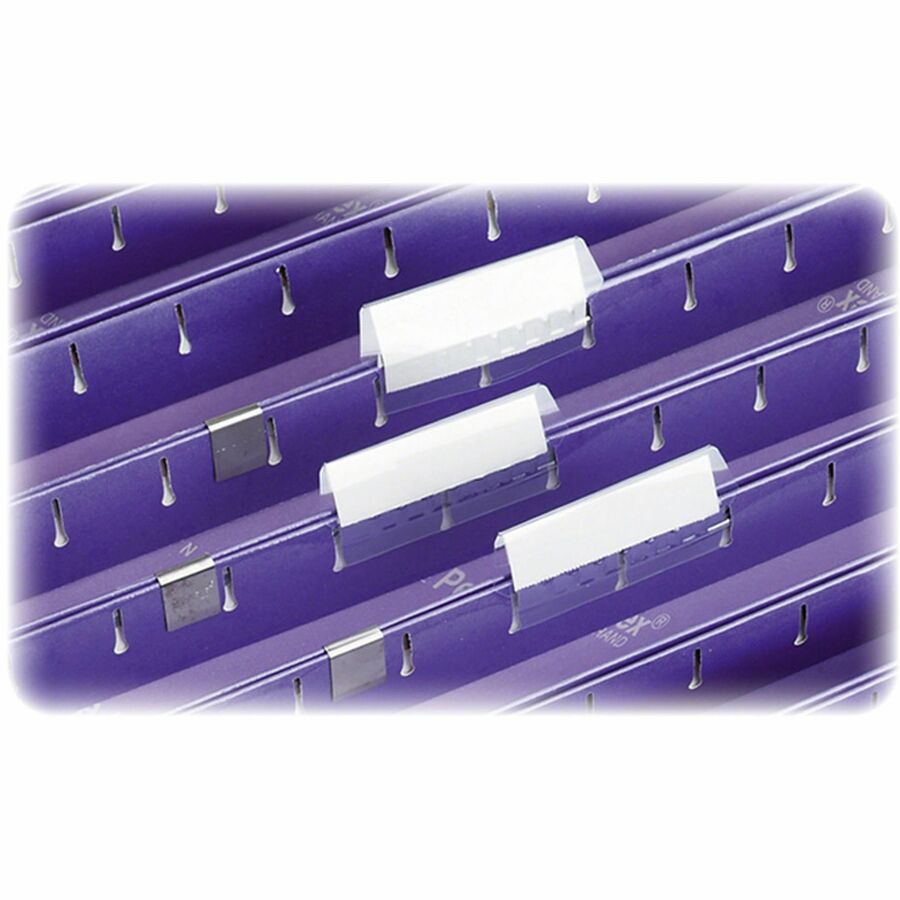 Pendaflex 1/5 Cut White File Folder Label Inserts - 242