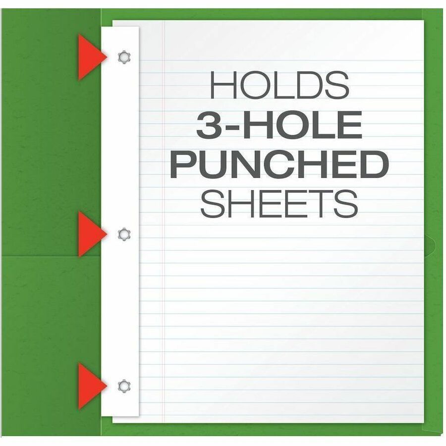 Oxford Letter Recycled Pocket Folder with Fastener - 57703