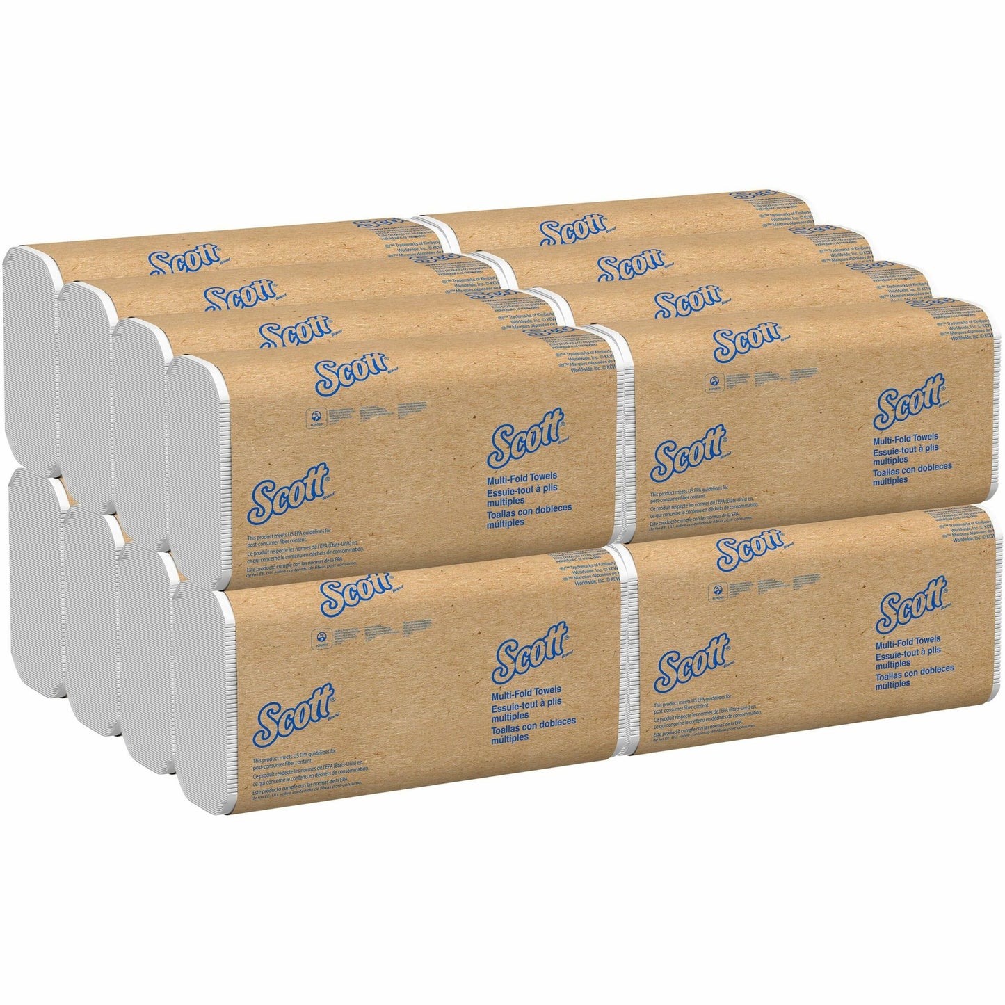 Scott&reg; Multifold Paper Towels with Absorbency Pockets