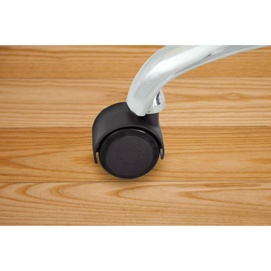 Master Caster Safety Series Chair Mat Casters, Standard Neck, 5/Set - 64334