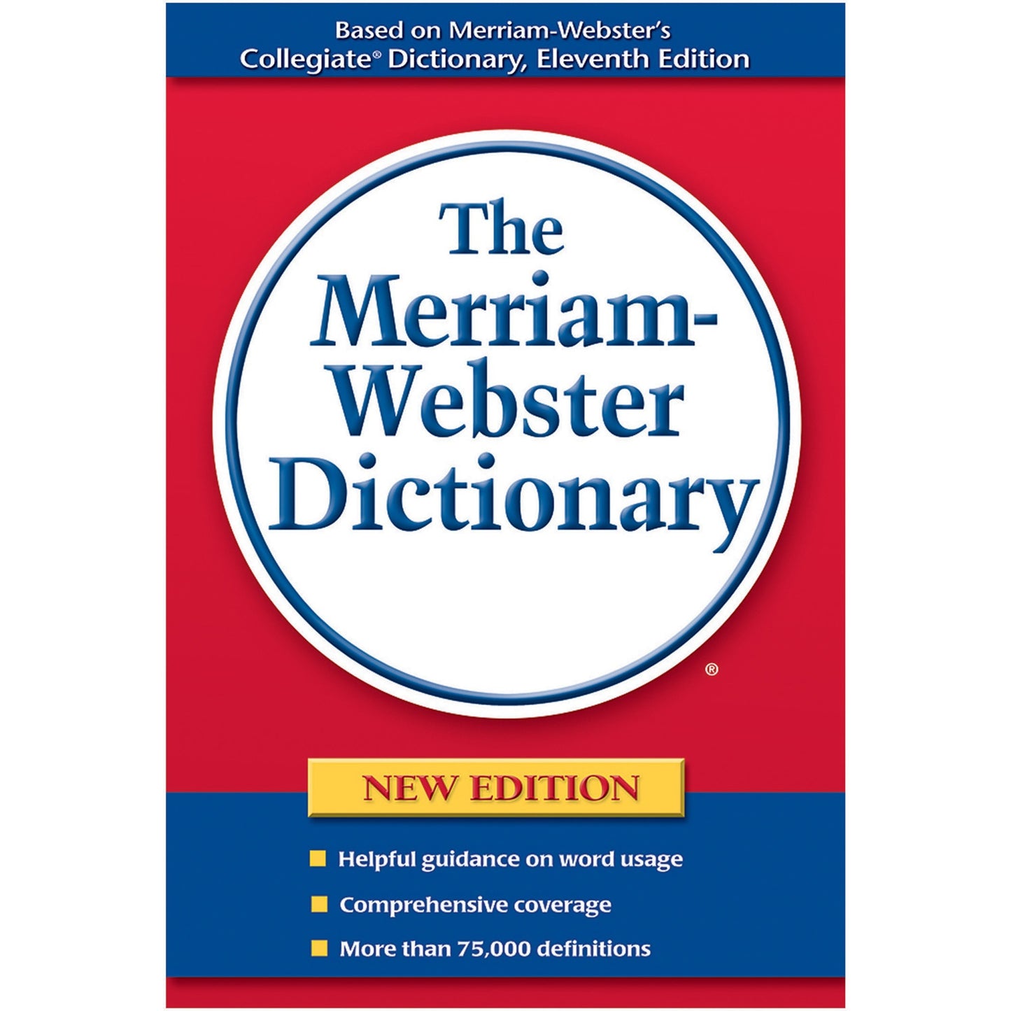 Merriam-Webster Paperback Dictionary Printed Book