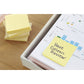 Post-it&reg; Original Lined Notes, Canary Yellow, 3" x 5" , 100 Sheets/Pad, 12 Pads/PK - 635