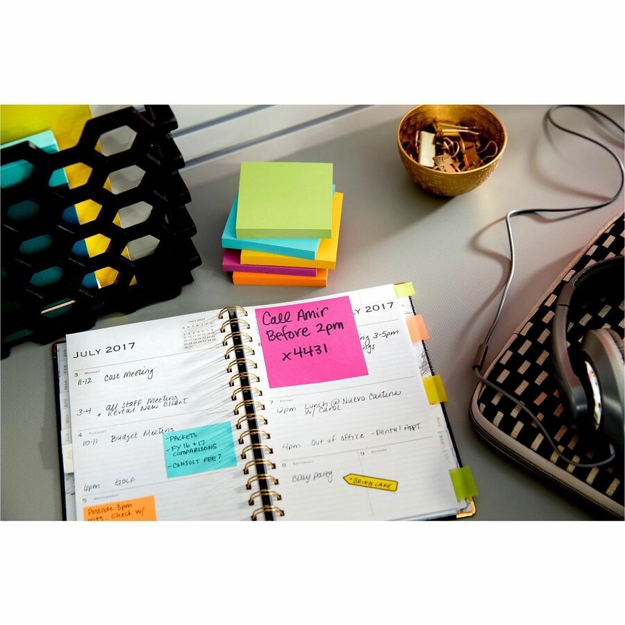 Post-it&reg; Notes Original Notepads - Poptimistic Color Collection - 653AN