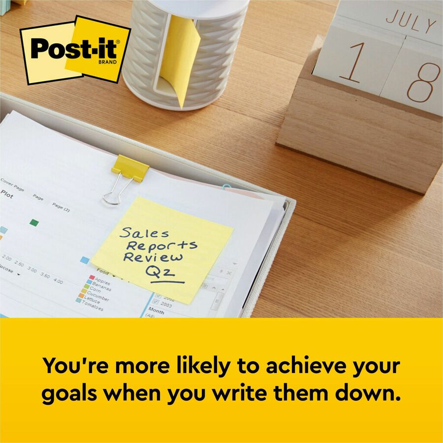 Post-it&reg; Notes Original Notepads - MMM 654
