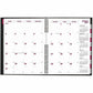 Brownline CoilPro Monthly Planner (14 Months) , 11" x 8-1/2" , English, Black - CB1262C.BLK