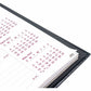 Brownline CoilPro Monthly Planner (14 Months) , 11" x 8-1/2" , English, Black - CB1262C.BLK
