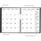 Brownline CoilPro Monthly Planner (14 Months) , 11" x 8-1/2" , English, Black - CB1262C.BLK