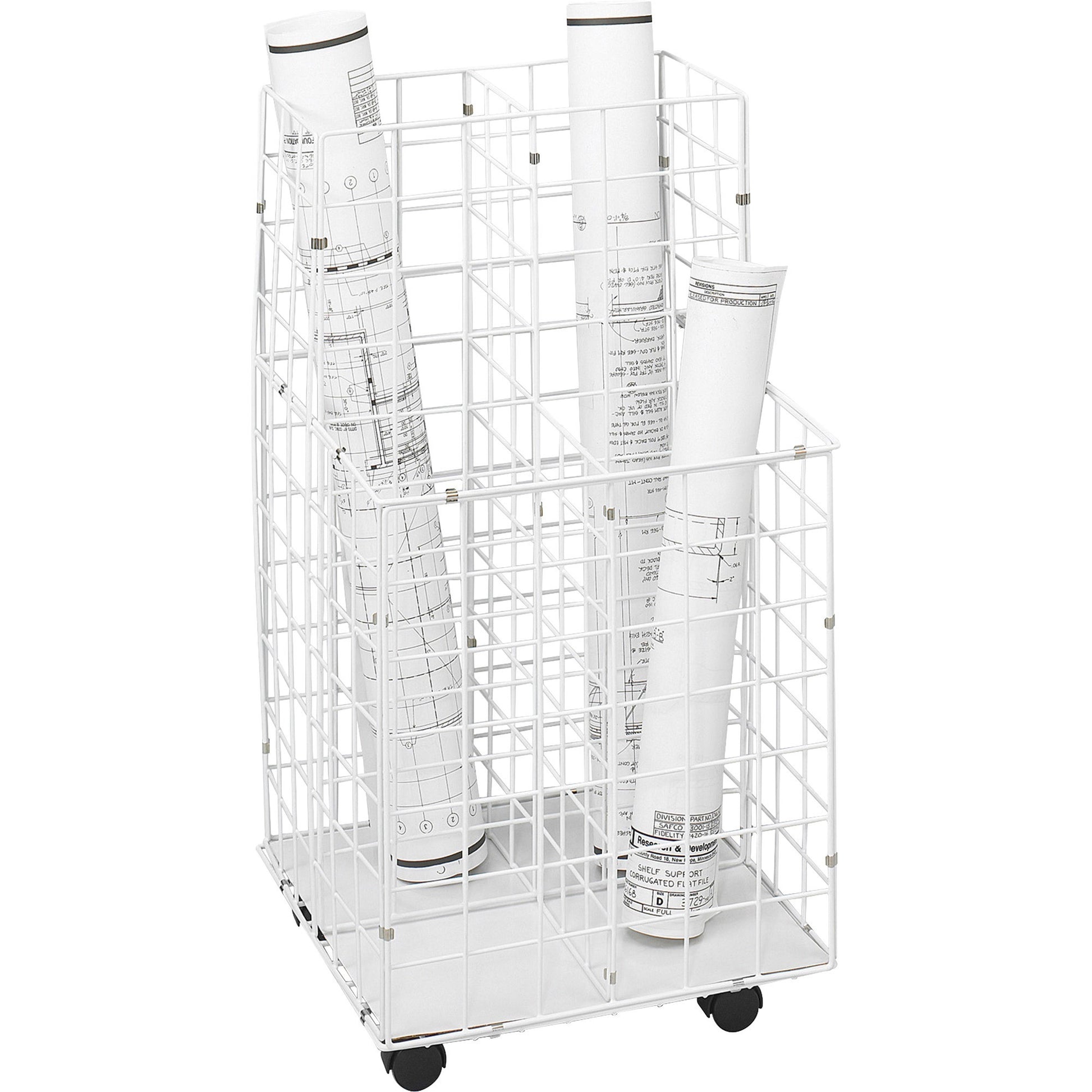 Safco Mobile Wire Roll File