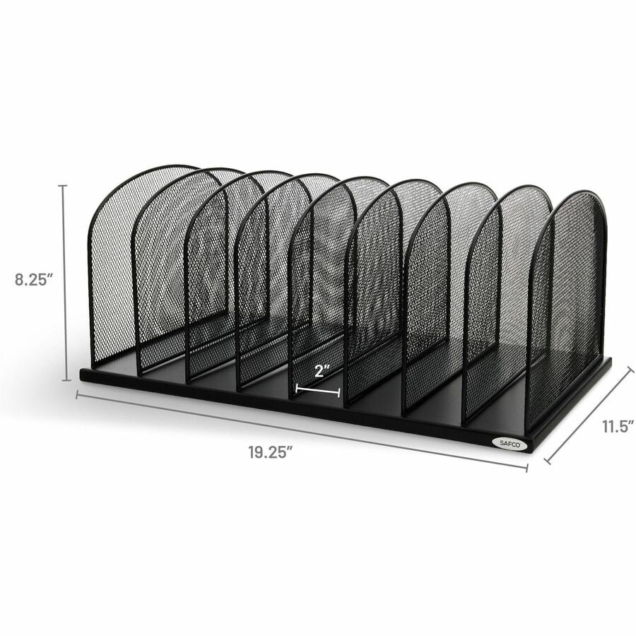 Safco Mesh Desk Organizers - 3253BL