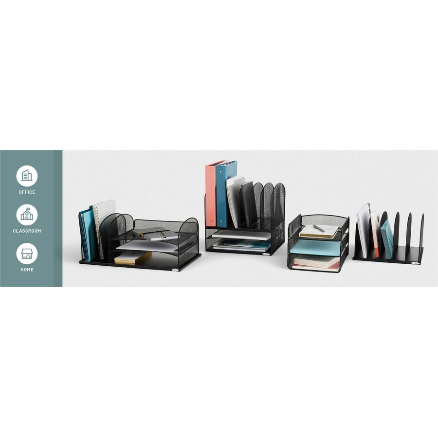 Safco Mesh Desk Organizers - 3253BL