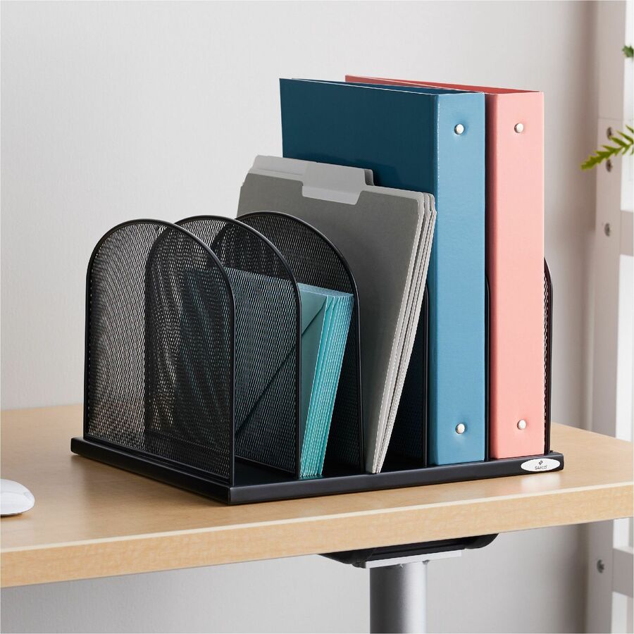 Safco Mesh Desk Organizers - 3256BL