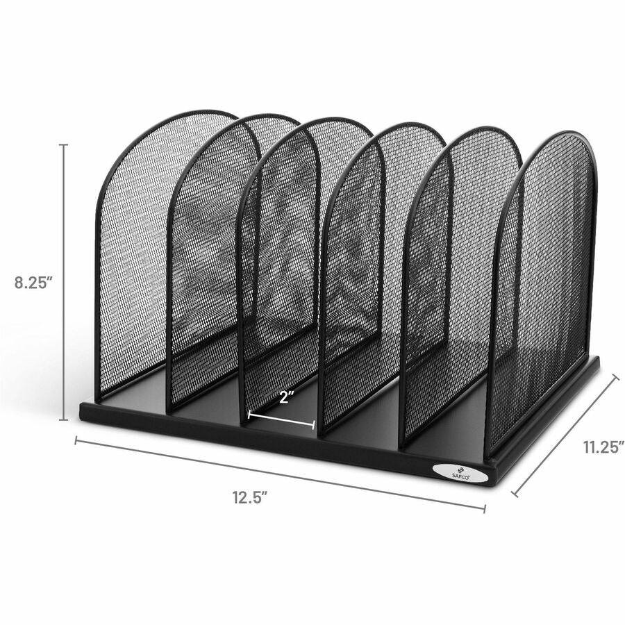 Safco Mesh Desk Organizers - 3256BL