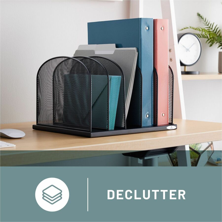 Safco Mesh Desk Organizers - 3256BL