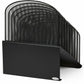 Safco Onyx Wire Mesh Desktop Organizer - 3258BL