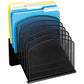 Safco Onyx Wire Mesh Desktop Organizer - 3258BL