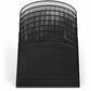 Safco Onyx Wire Mesh Desktop Organizer - 3258BL