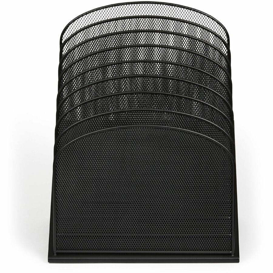 Safco Onyx Wire Mesh Desktop Organizer - 3258BL