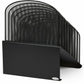 Safco Onyx Wire Mesh Desktop Organizer - 3258BL