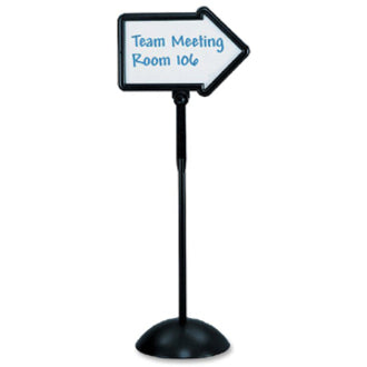 Safco Write Way Dual-sided Directional Sign - 4173BL