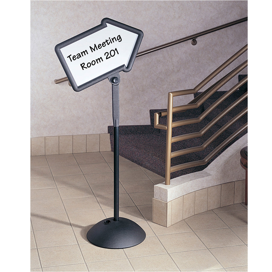Safco Write Way Dual-sided Directional Sign - 4173BL