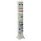 Safco 23-Pocket Steel Magazine Rack - 4322GR