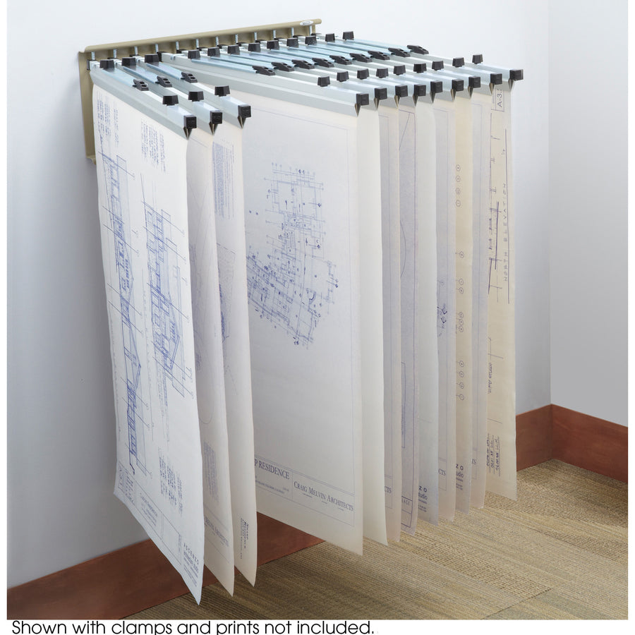 Safco Pivot Wall Rack - 5016